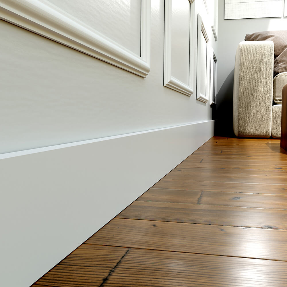 Listwa przypodłogowa poliuretanowa HoDLi011W100SQ