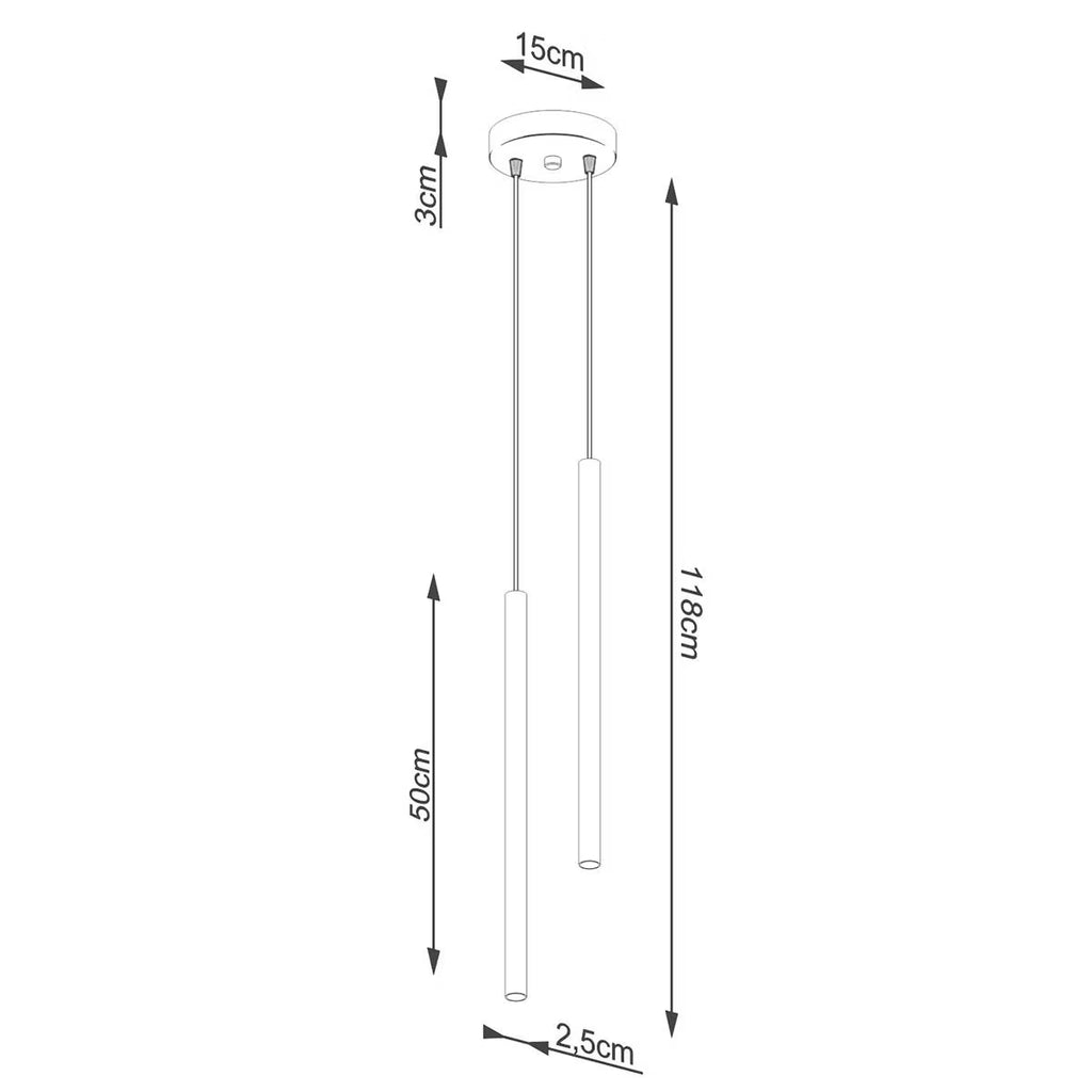 Lampa sufitowa HoD063 Black