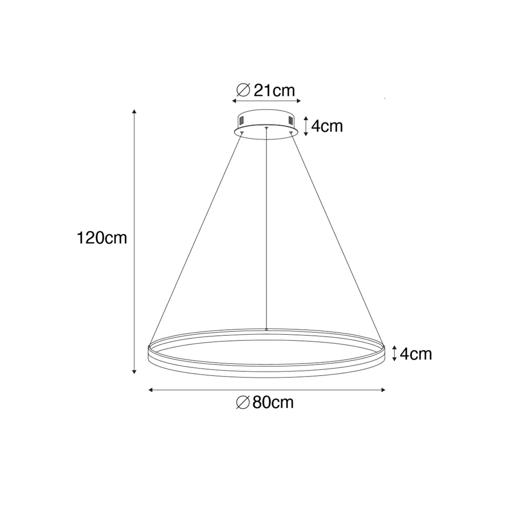 Lampa Sufitowa LED HoDL0198 Ring