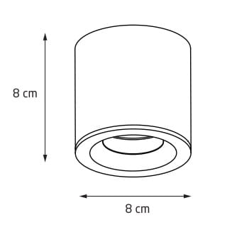 Lampa Sufitowa Spot HoDL088W