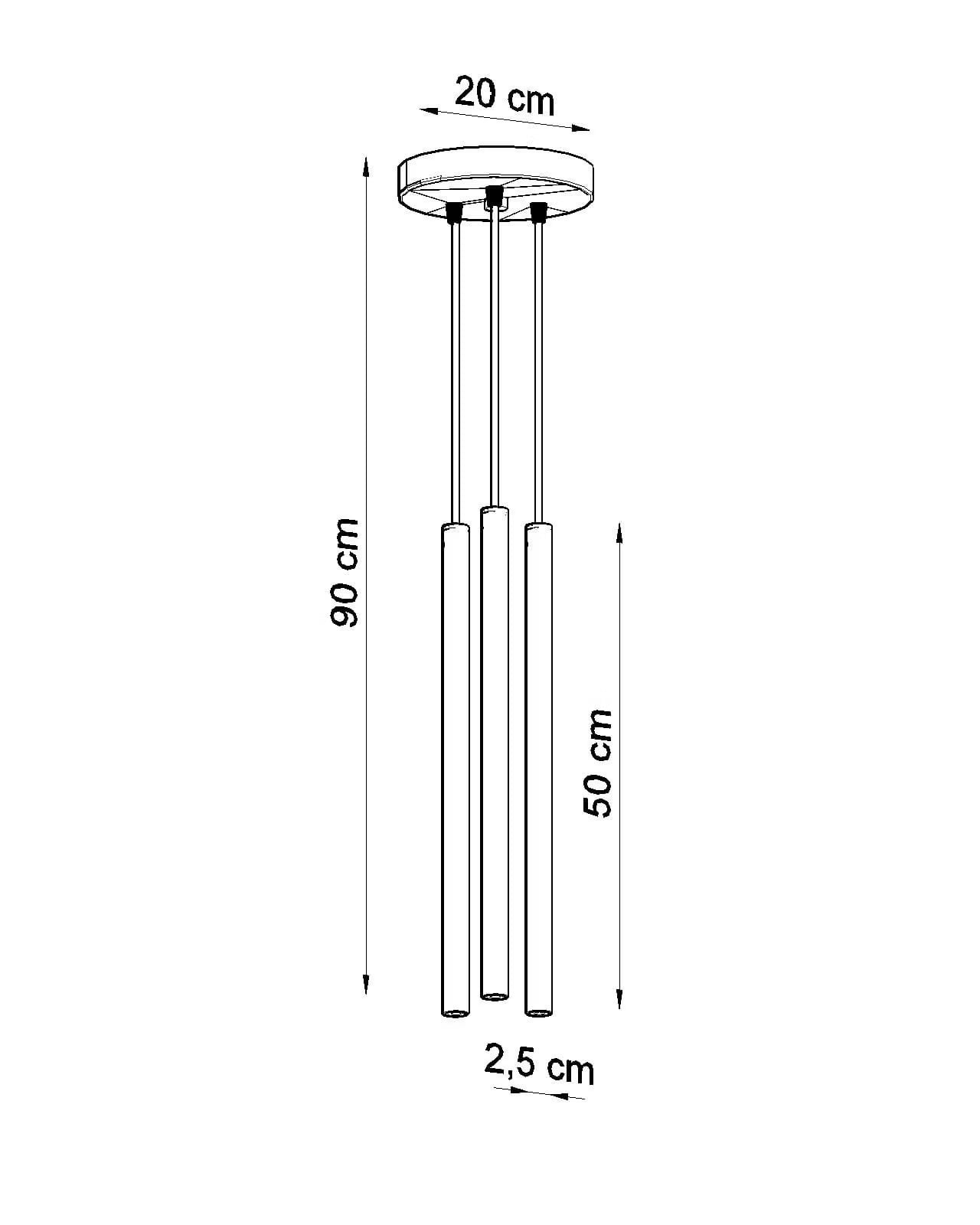 Lampa sufitowa HoD064 Black