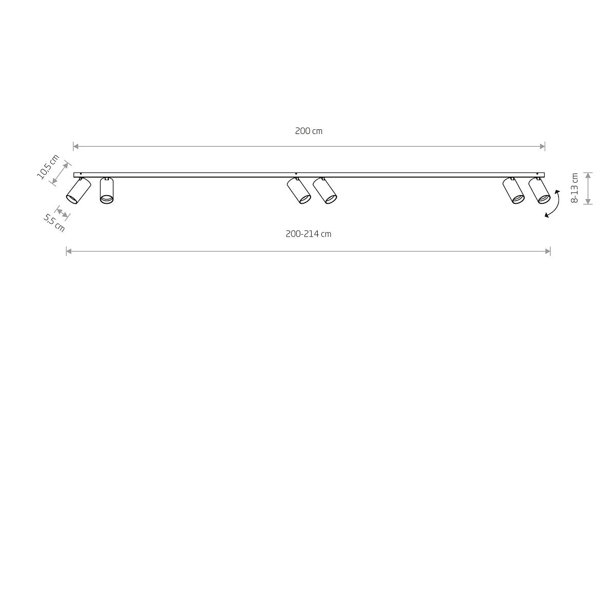 Lampa sufitowa HoDL0308W