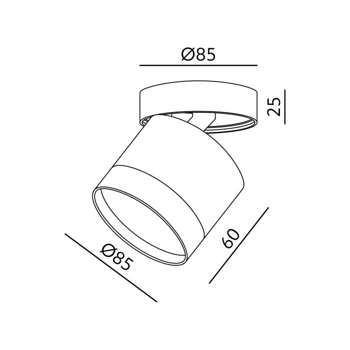 Lampa Sufitowa HoDL0222W