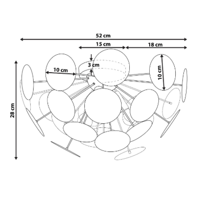 Lampa Sufitowa HoDL0276