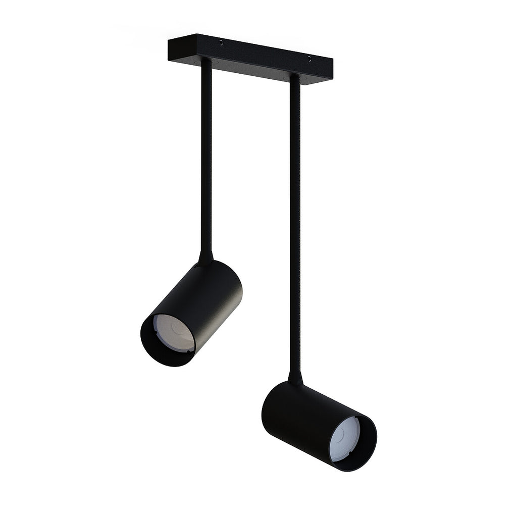 Lampa Sufitowa Duo Black HoDL0289
