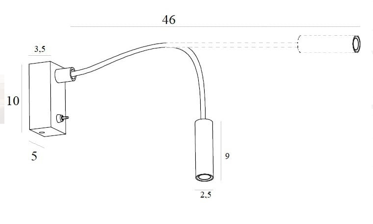 Kinkiet LED HoDL0141B