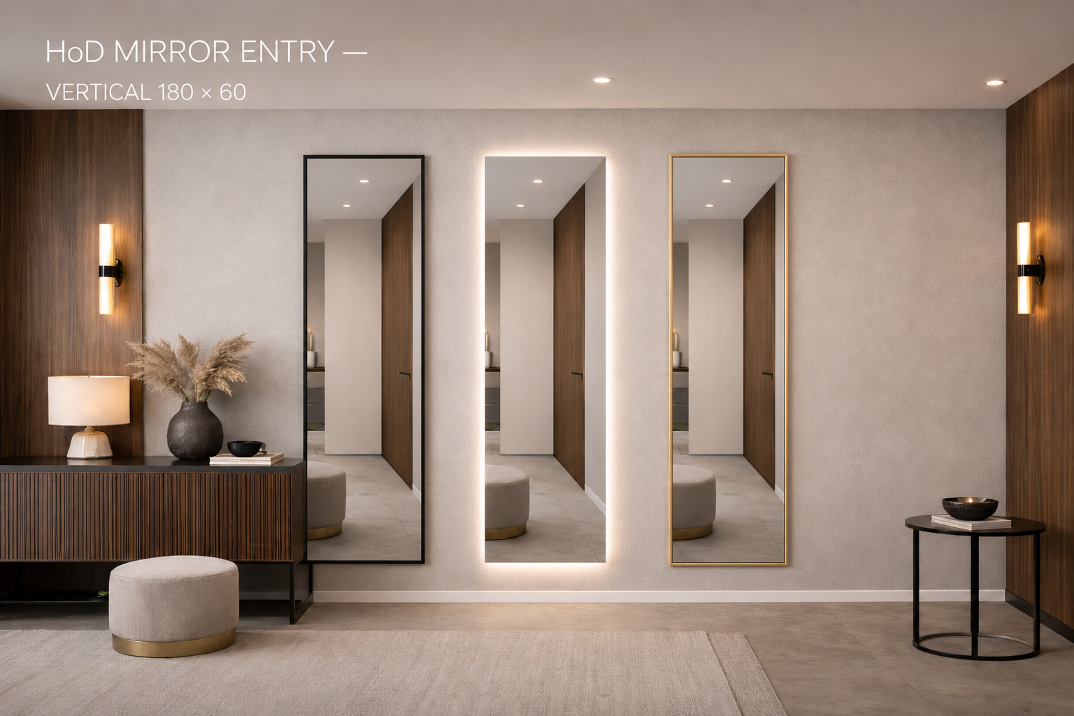HoD MIRROR ENTRY 60x180