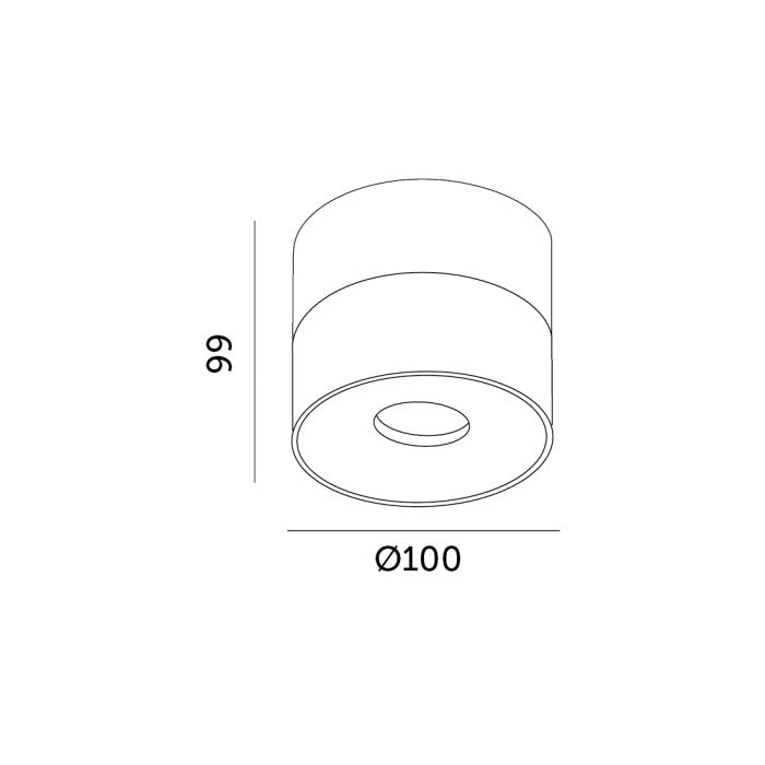 Lampa Sufitowa Spot HoDL014W