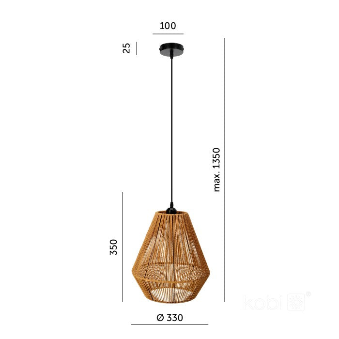 Lampa Sufitowa HoD026 Boho Single