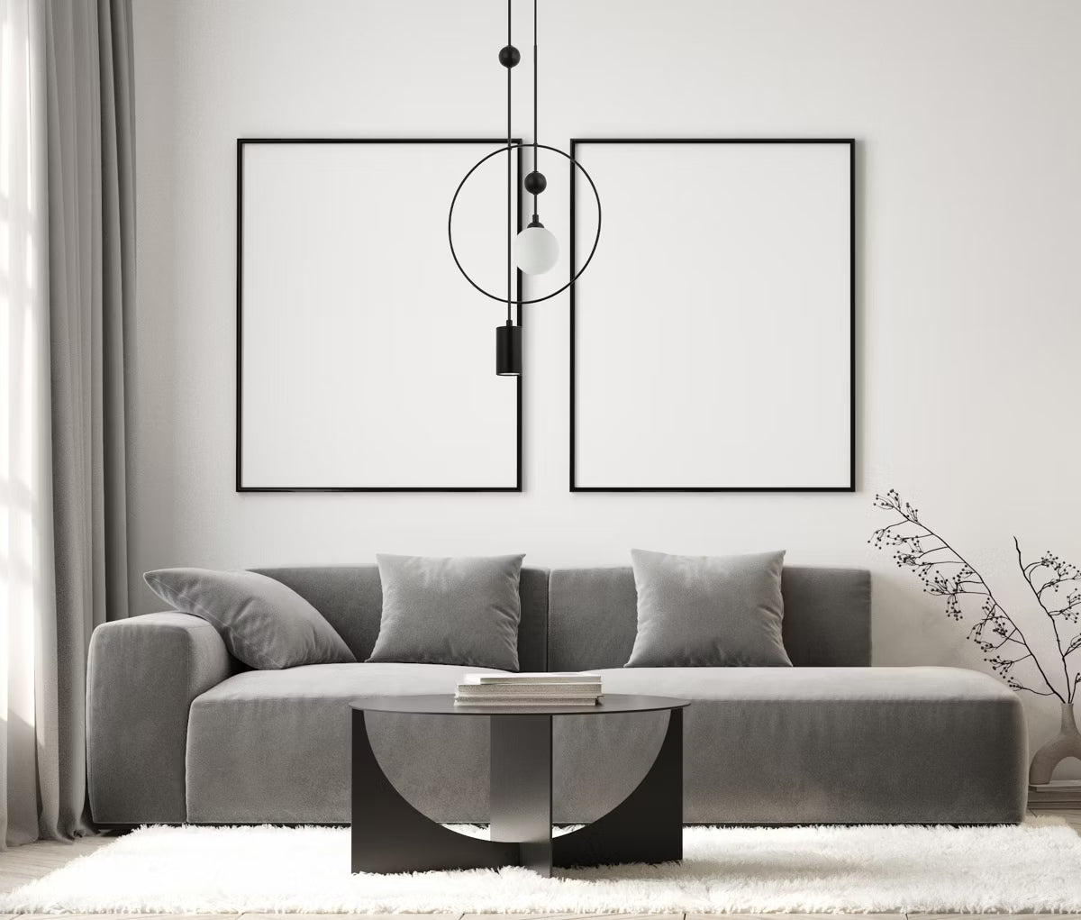 Lampa sufitowa HoD052 Black Duo