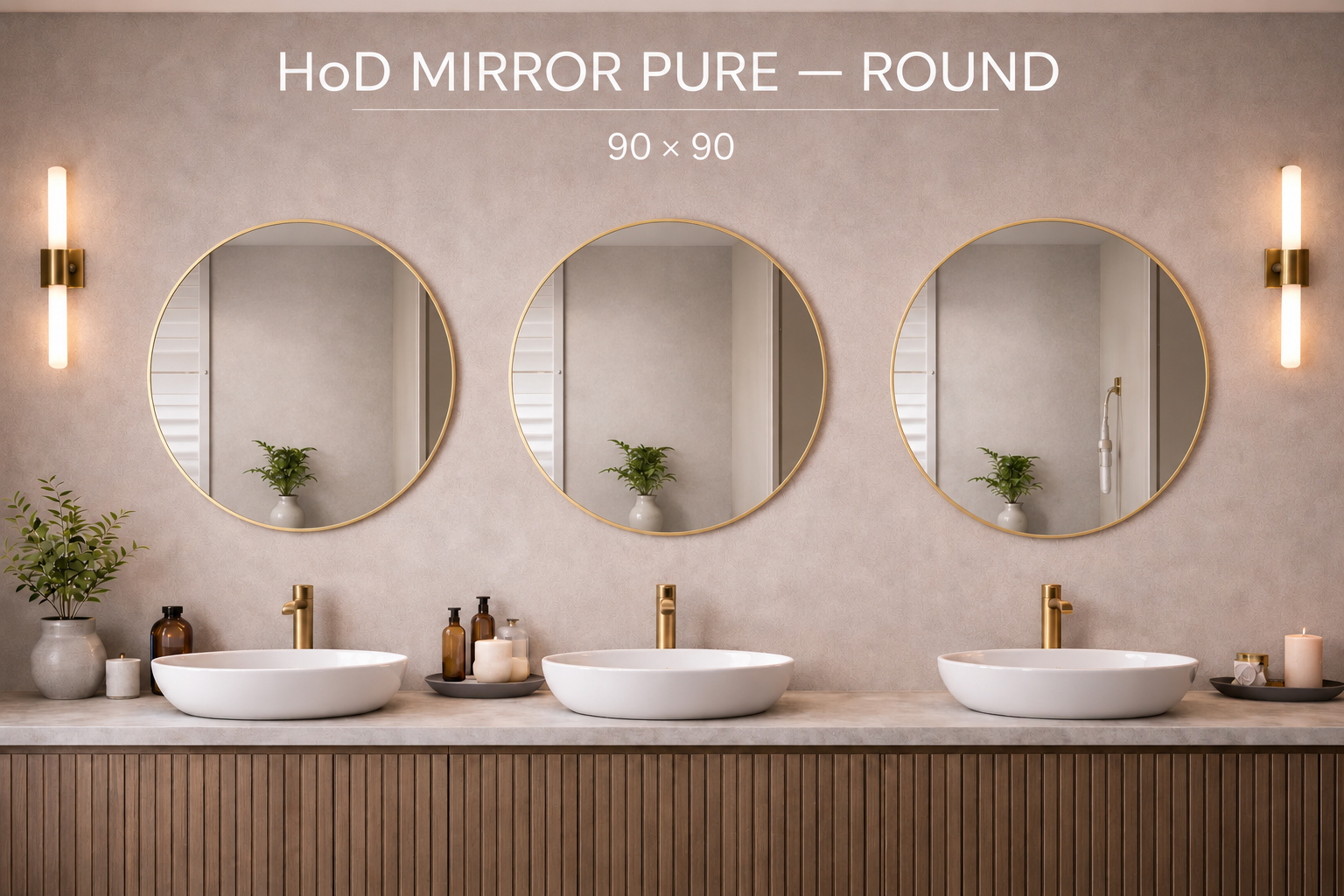 HoD MIRROR PURE ROUND 90