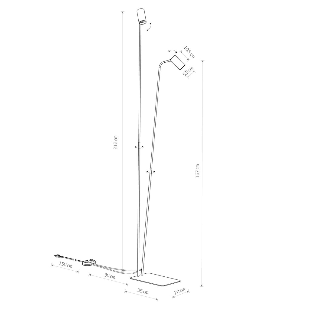 Lampa Podłogowa HoDL0170