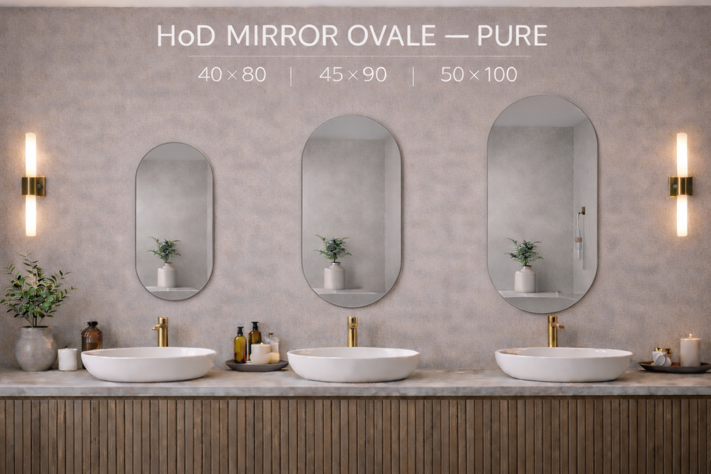 HoD MIRROR PURE OVALE 40x80