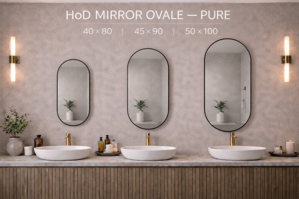 HoD MIRROR PURE OVALE 40x80