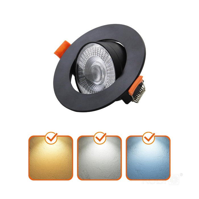 Downlight LED czarny HoDL013B