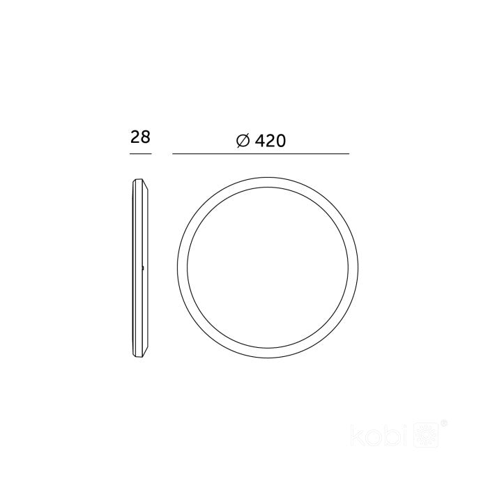 Plafon HoD031 Round40W