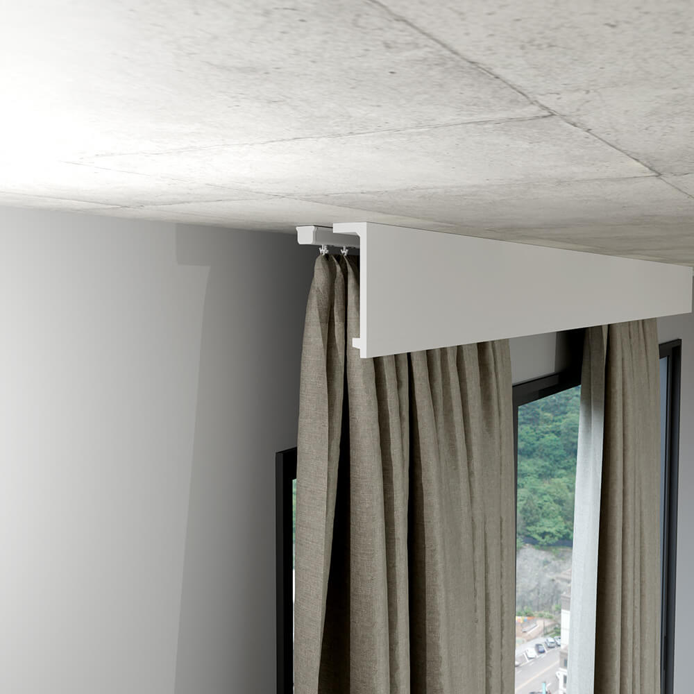 Szyna sufitowa aluminiowa 1 torowa SLIM | 100 cm HoDSS001W