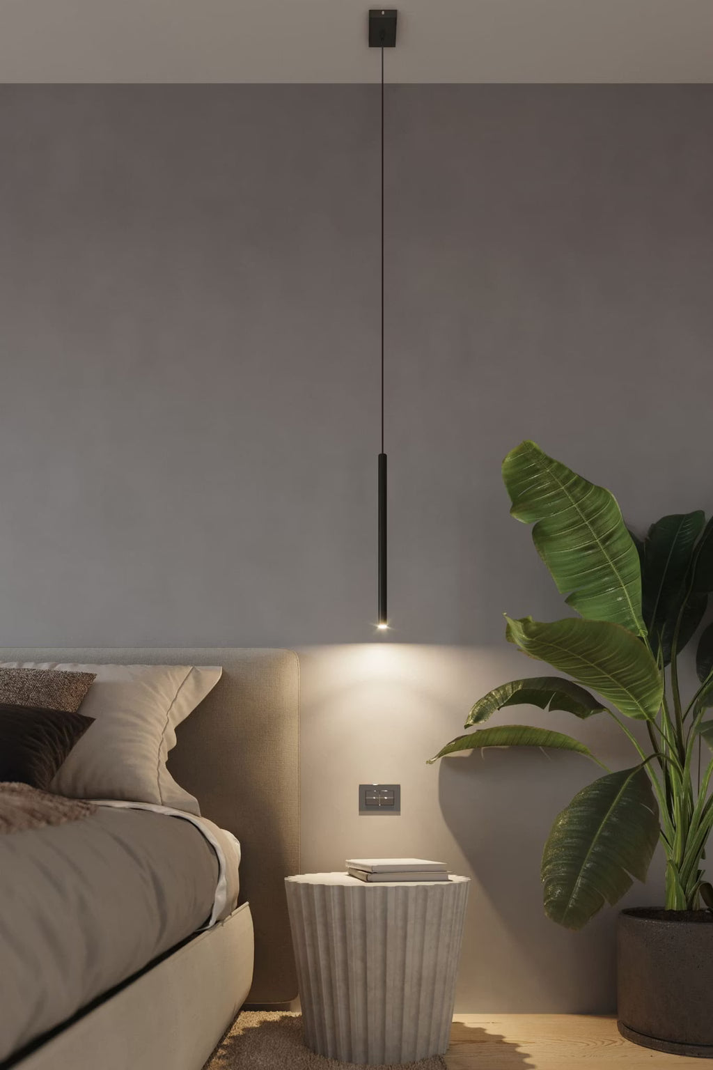 Lampa sufitowa HoD044 Black Slim